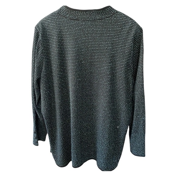 Ming Wang Mint Green & Black Blazer Jacket Women’s size 3X - Picture 3 of 6